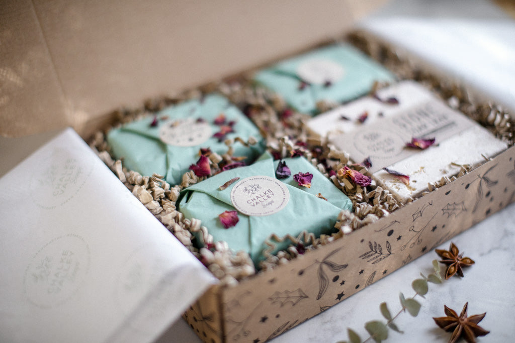 Chalke Valley Soaps Signature Christmas Hamper Box