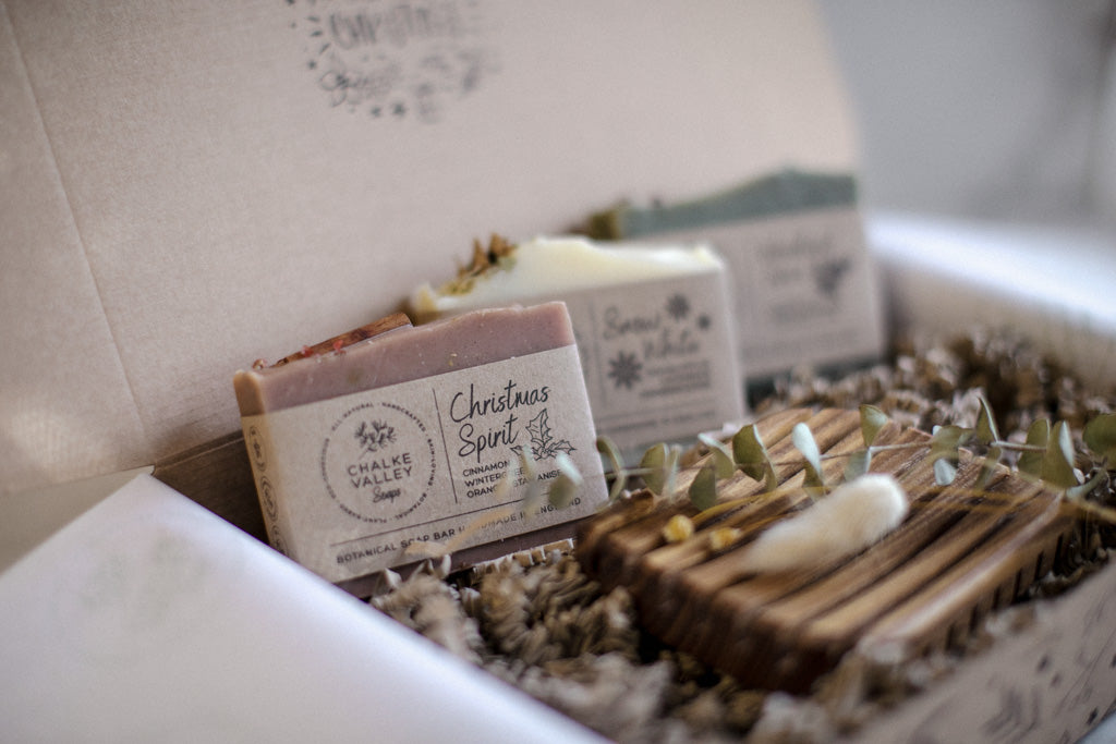 Chalke Valley Soaps Signature Christmas Hamper Box