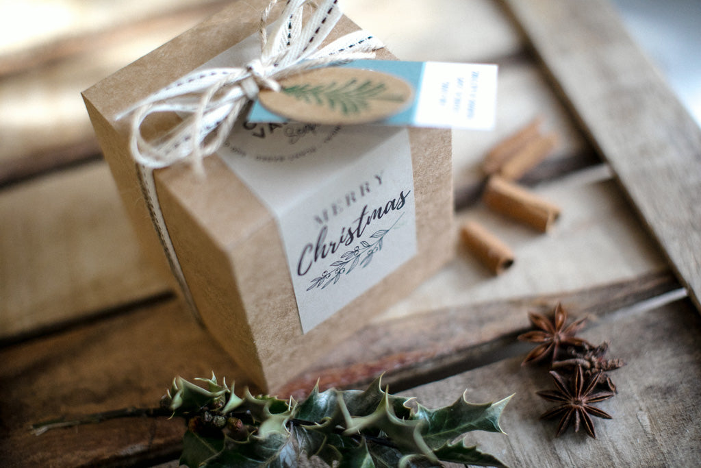 Christmas Soap Trio + Dish