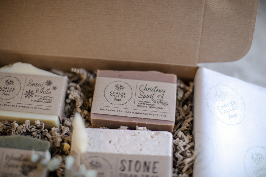 Chalke Valley Soaps Signature Christmas Hamper Box