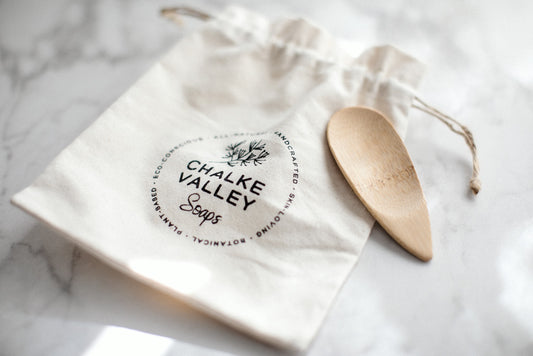 Large Canvas Bag + Wooden Spoon