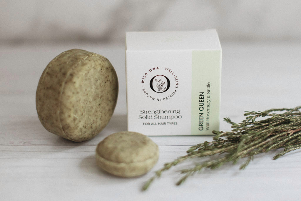 GREEN QUEEN - Strengthening Solid Shampoo