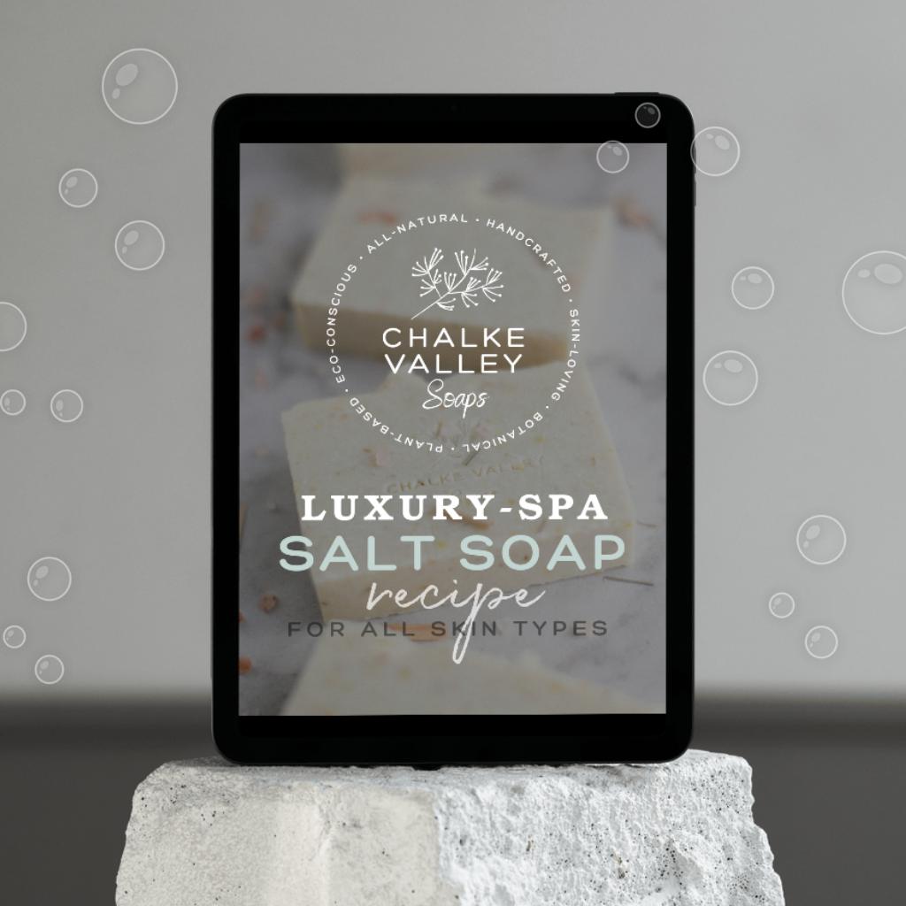 Luxury Spa Salt Soap Recipe - For All Skin Types