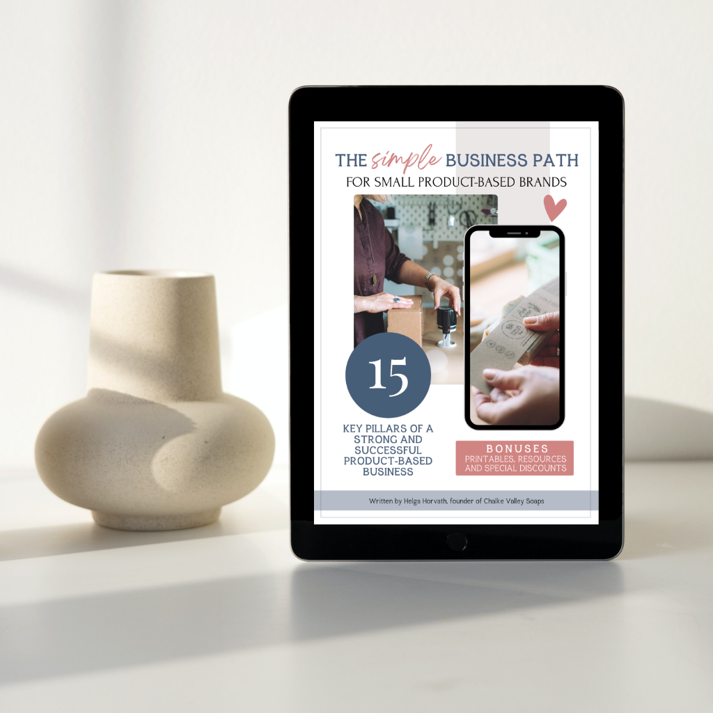 The Simple Business Path for Small Product-Based Brands by Chalke Valley Soaps
