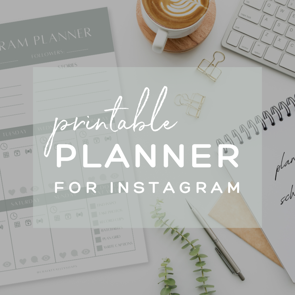 Printable Instagram Planner