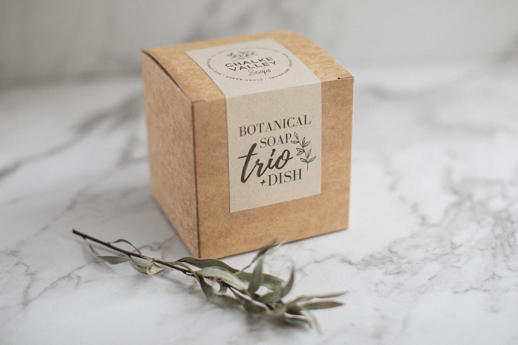 Soap Trio + Dish Gift Box