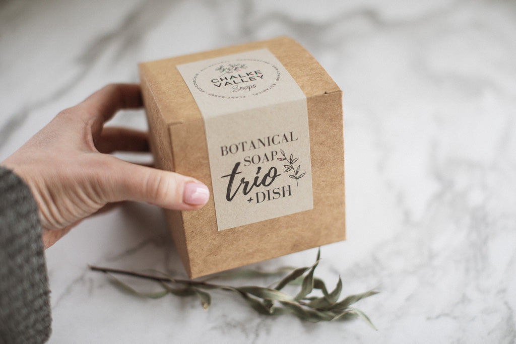 Soap Trio + Dish Gift Box