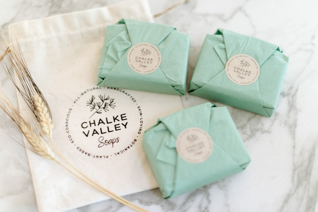 Soap Trio + Cotton Bag