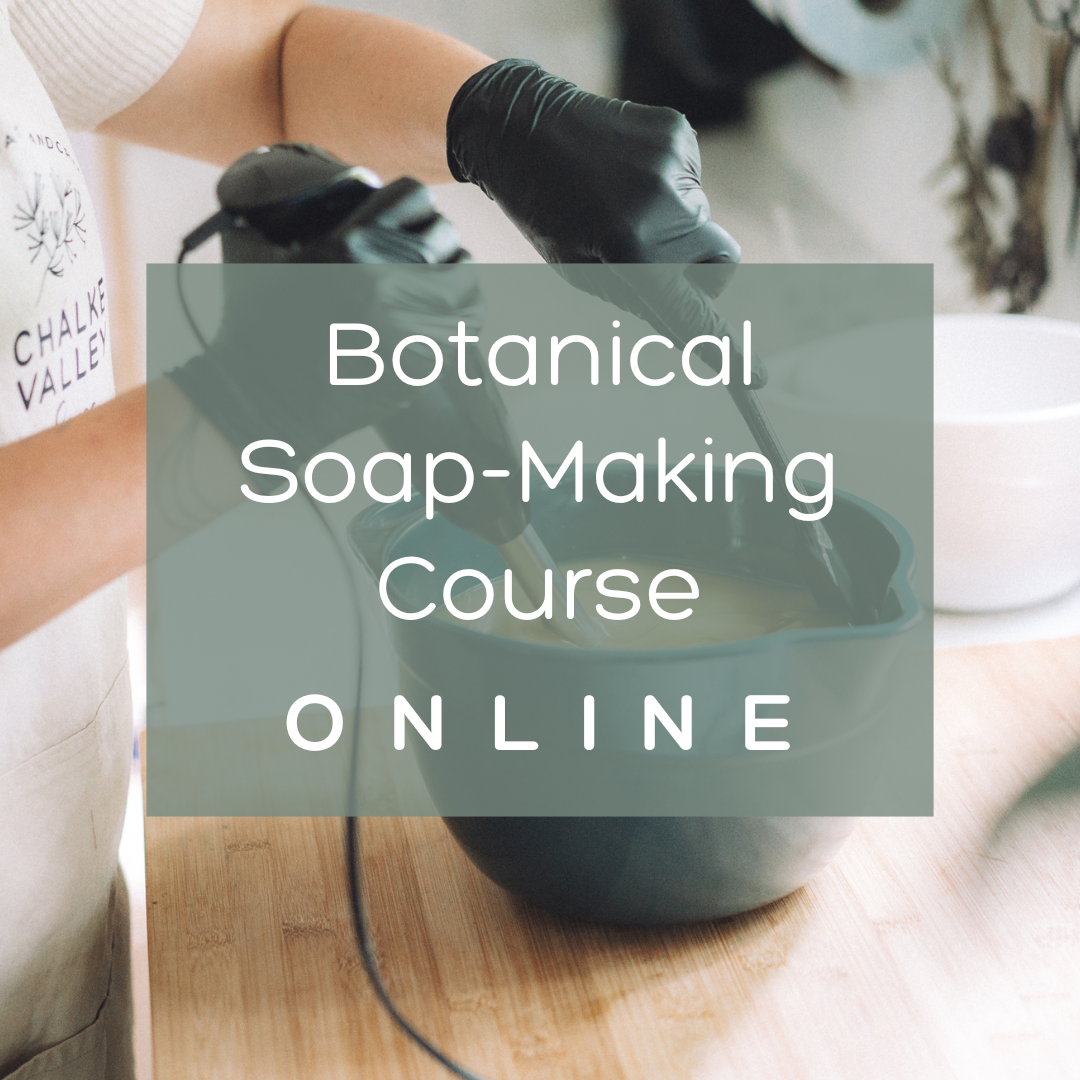 LAUNCHING IN MARCH: Botanical Soap-Making Course ONLINE