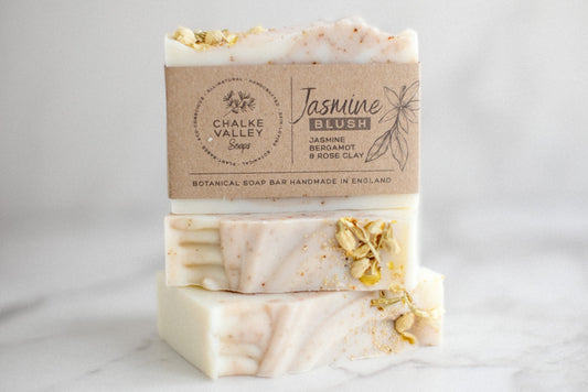 Jasmine Blush ▽ Botanical Soap Bar