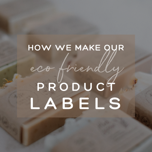 How we make our eco-friendly product labels