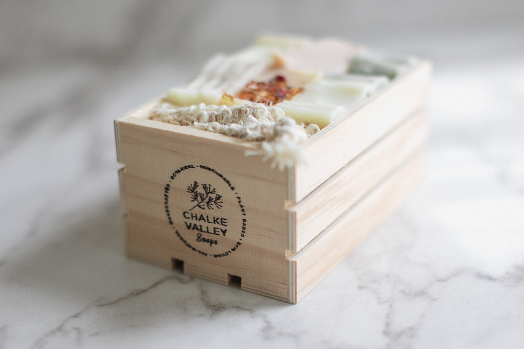 Wooden Crate Gift Set