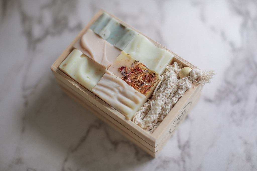 Wooden Crate Gift Set