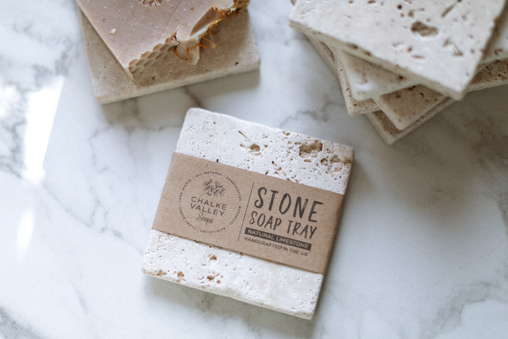 Natural Stone Tray for Soap and Candle