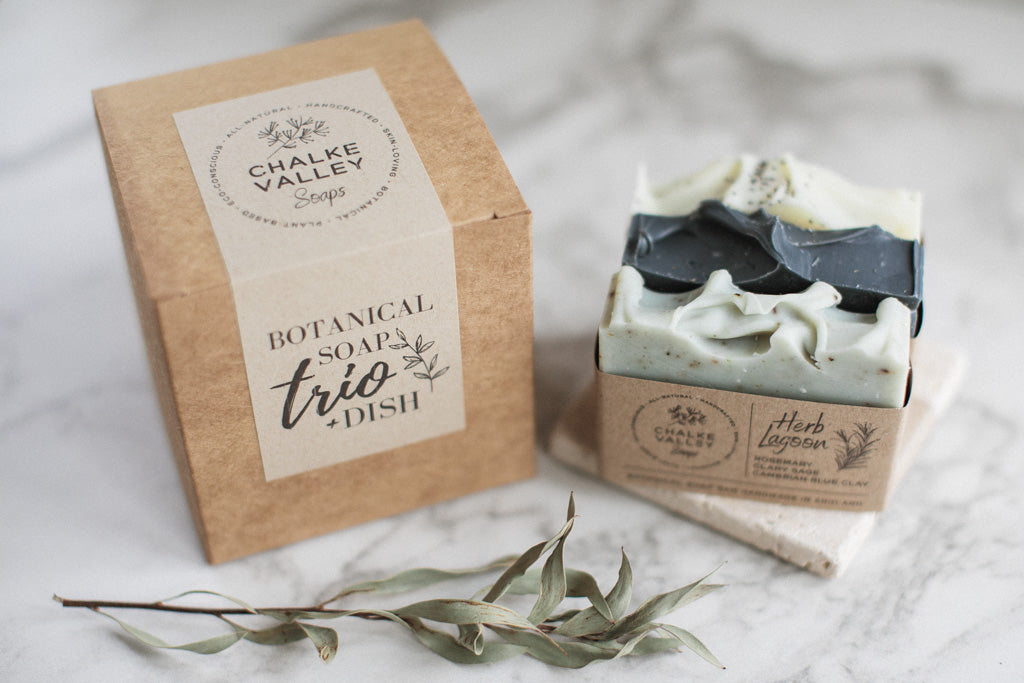 Soap Trio + Dish Gift Box