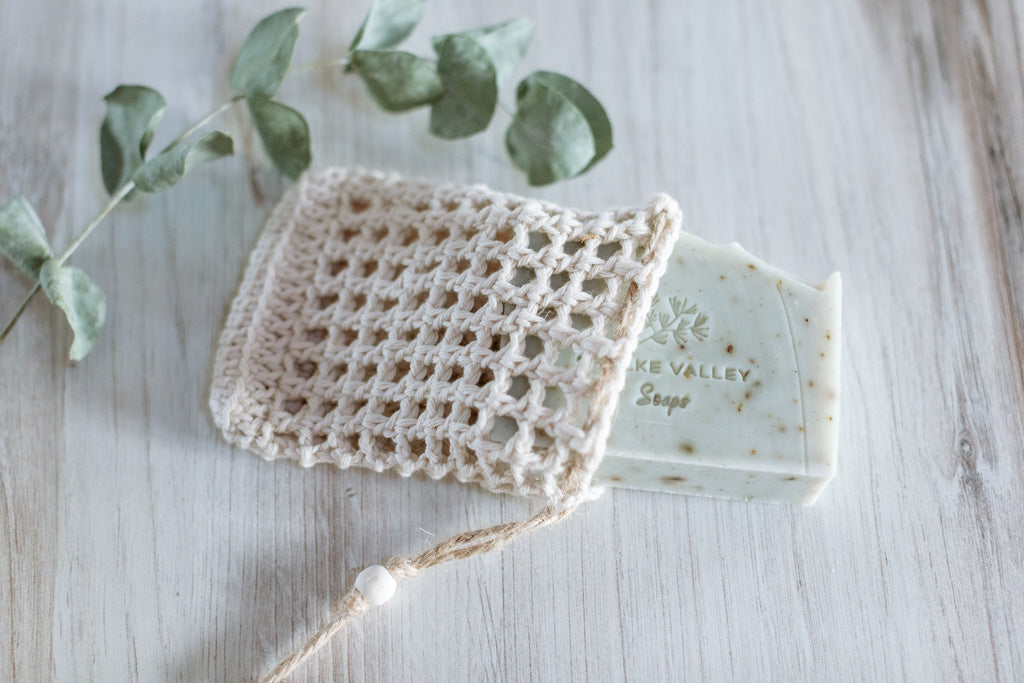 Organic Cotton Soap Bag