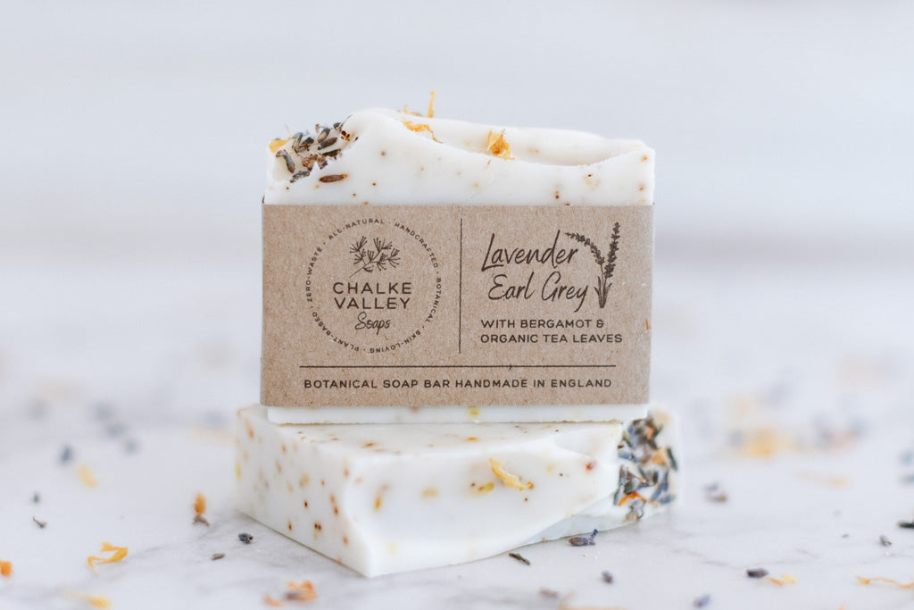 Lavender Earl Grey ☽ Botanical Soap Bar