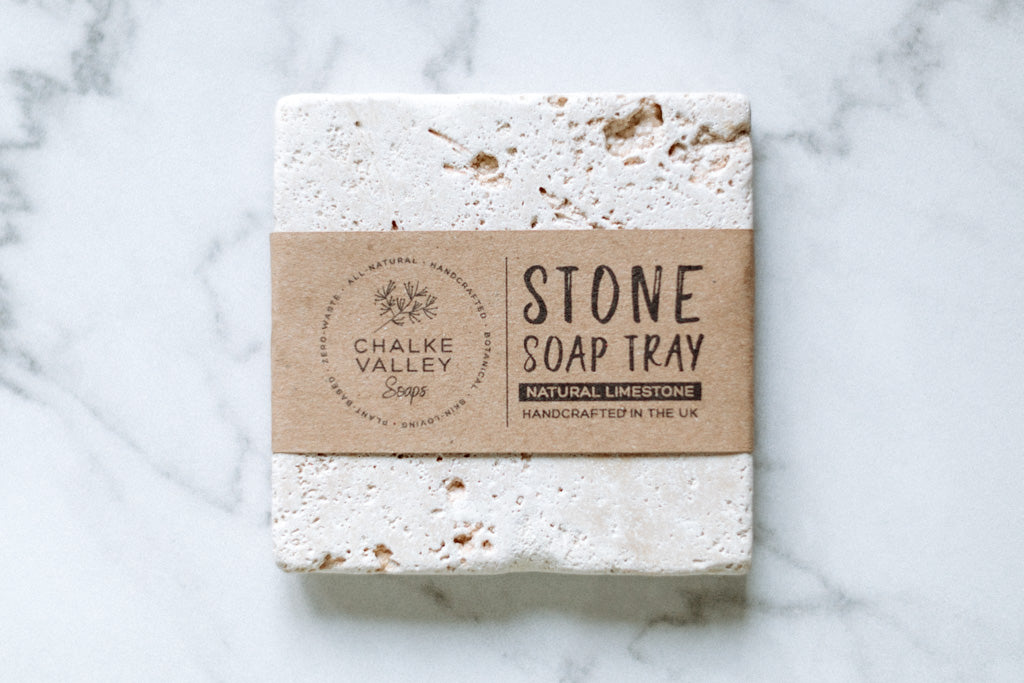 Natural Stone Tray for Soap and Candle