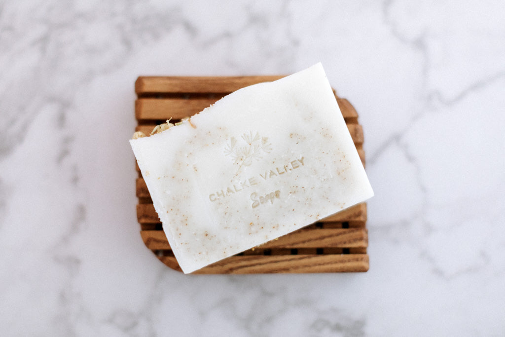 Handmade Wooden Soap Dish - Leaf