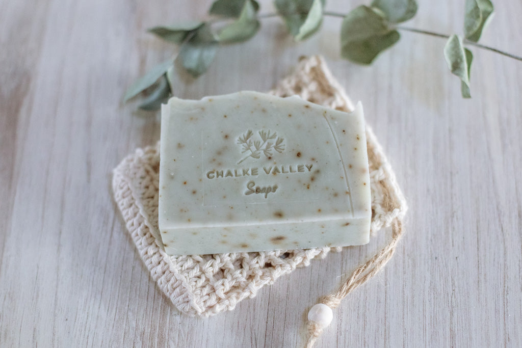 Organic Cotton Soap Bag