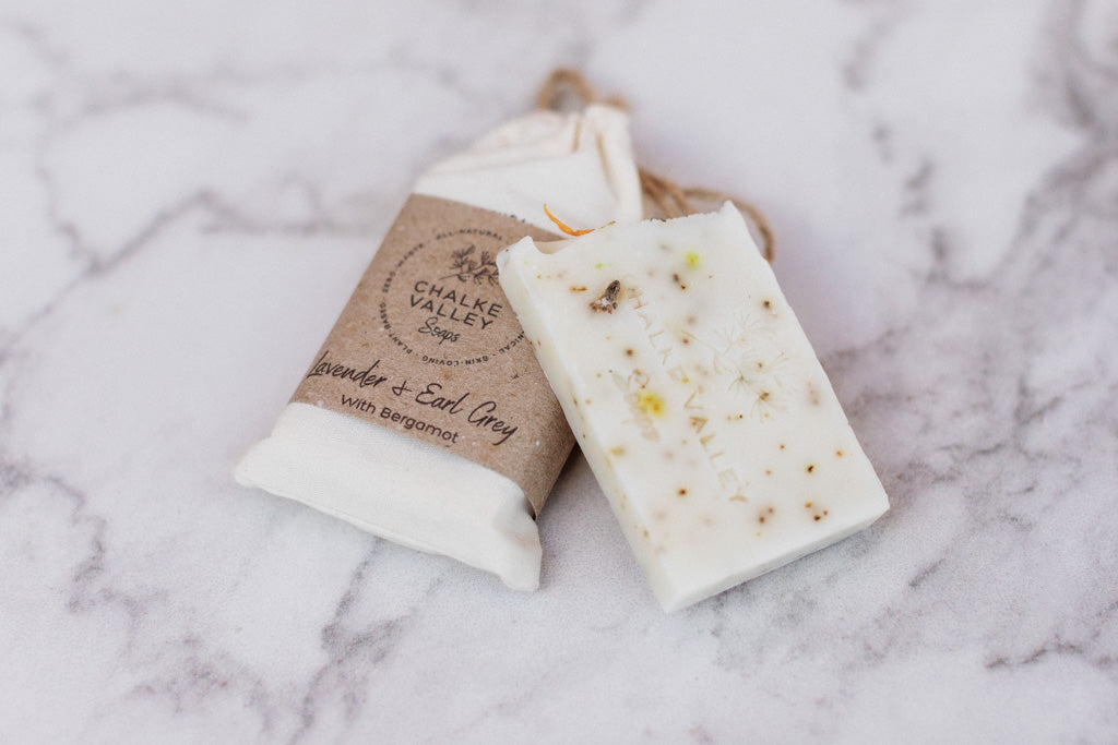 Mini Soap Bar in Cotton Bag