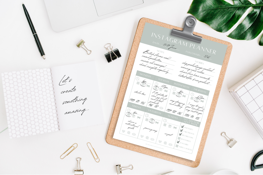 Printable Instagram Planner