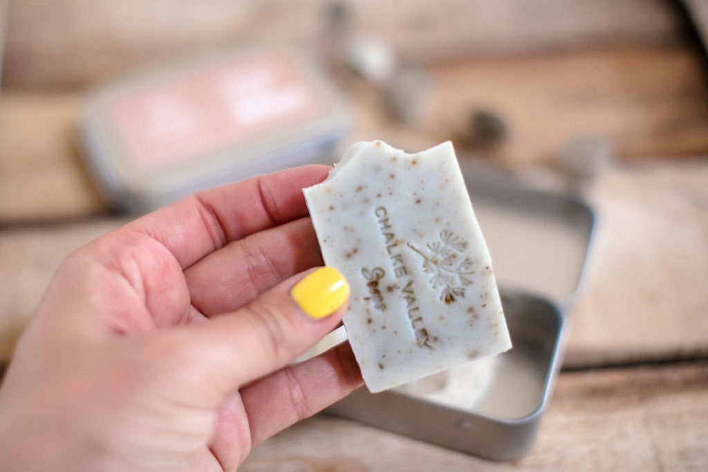 Mini Soap in Metal Travel Tin