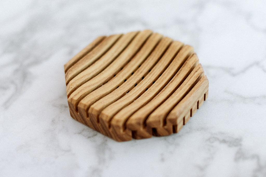Wooden Soap Dish (Octagon)