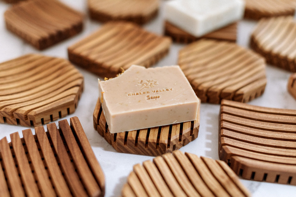 Wooden Soap Dish (Octagon)